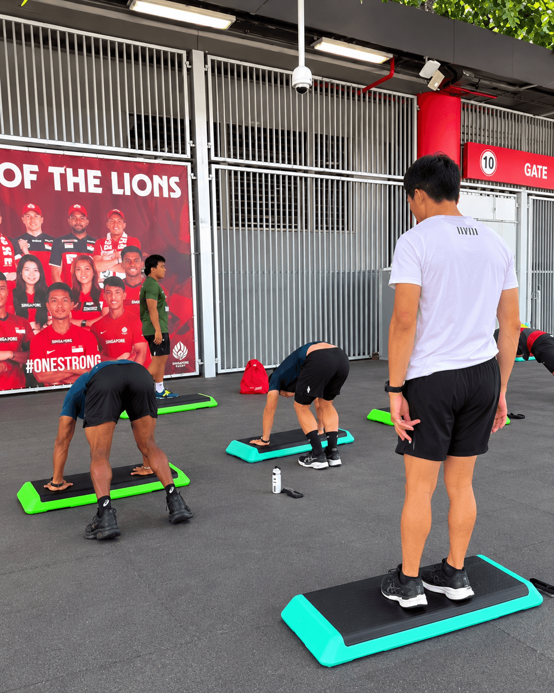 Outdoor Thunderbolt Tabata at OCBC Arena